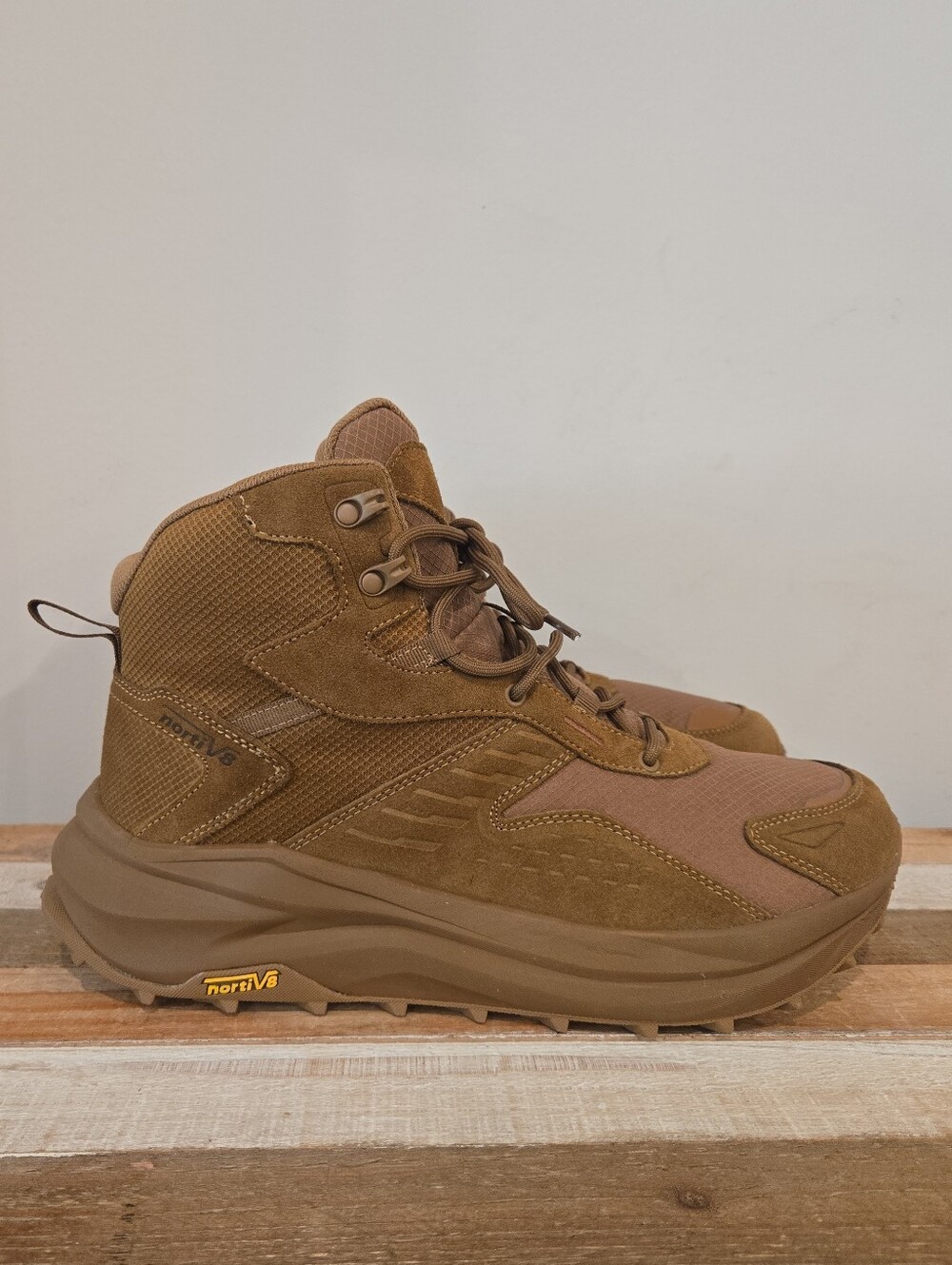 NORTIV 8 Men Waterproof Hiking Tactical Trekking Boots Wide Toe Box Shoes Sz 12